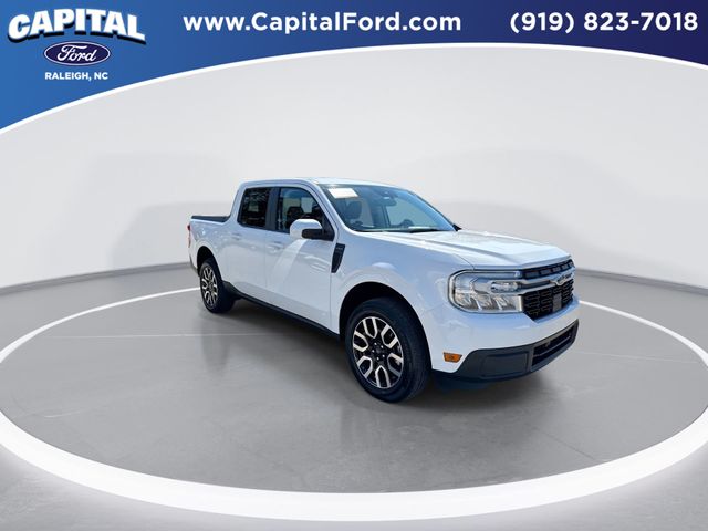 Certified 2022 Ford Maverick Lariat with VIN 3FTTW8F92NRA77539 for sale in Raleigh, NC