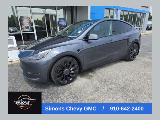  2022 Tesla Model Y SUV / Crossover All-Wheel Drive 1-Speed Automatic