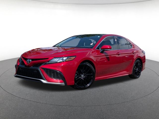 Supersonic Red 2024 Toyota Camry Sedan Front-Wheel Drive 8-Speed Automatic