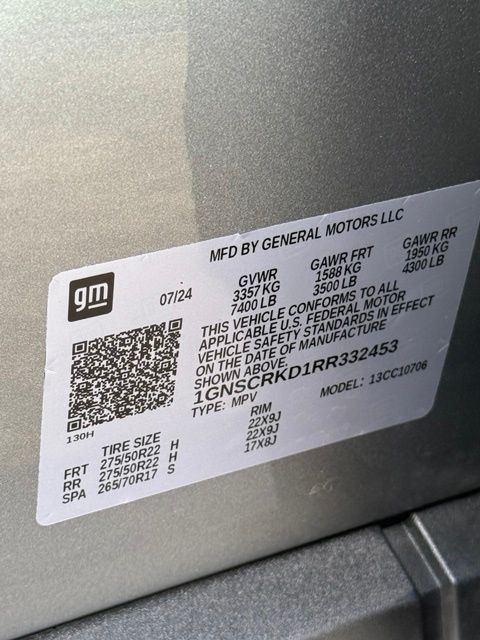 Used 2024 Chevrolet Tahoe SUV