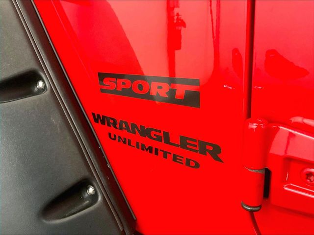 2017 Jeep Wrangler Unlimited Sport Red at John Sisson Motors