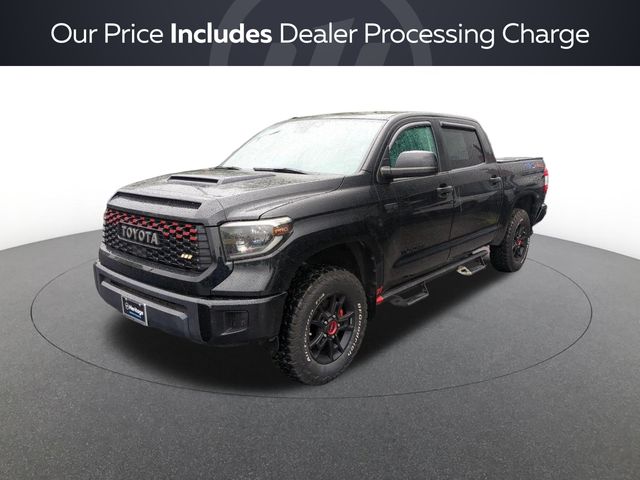 Midnight Black Metallic 2019 Toyota Tundra Pickup Truck Four-Wheel Drive 6-Speed Automatic