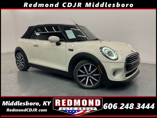 Pepper White 2021 MINI Cooper Convertible FWD Convertible Front-Wheel Drive 7-Speed Automatic