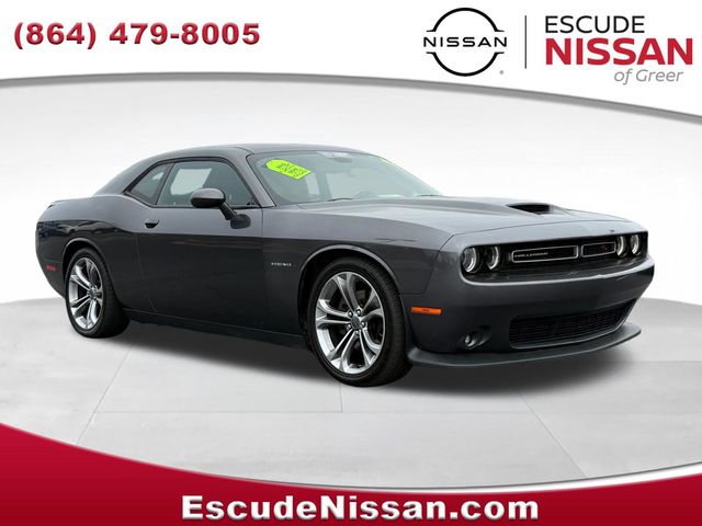Gray (Granite Crystal Metallic Clearcoat) 2020 Dodge Challenger R/T RWD Coupe Rear-Wheel Drive 8-Speed Automatic