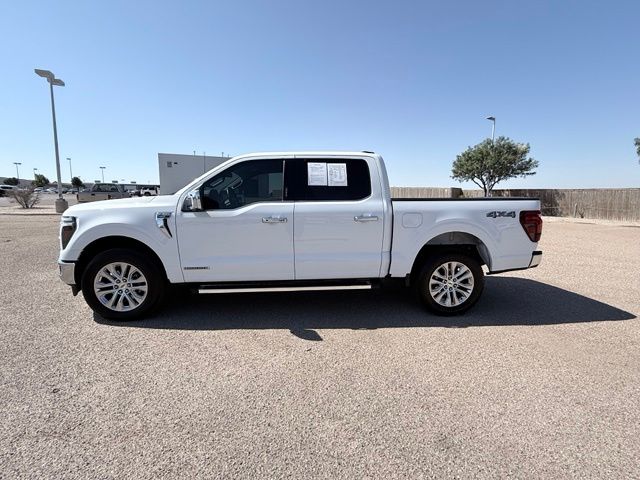 2024 Ford F-150 Lariat White at Brown Honda