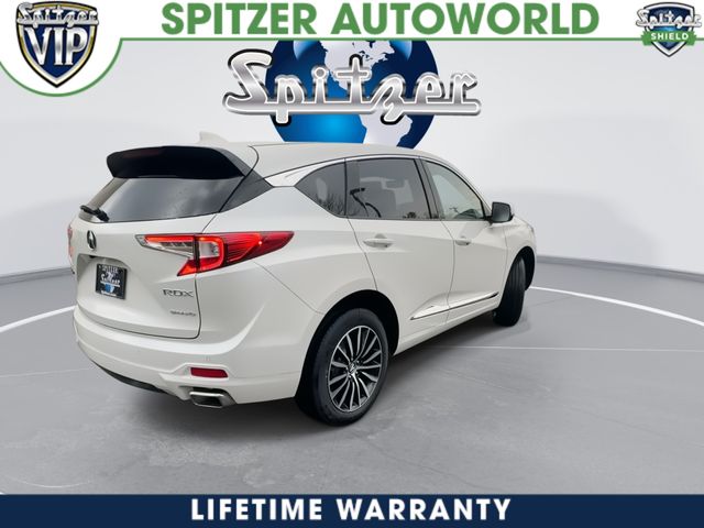 2026 Acura RDX Advance Package White at Spitzer Acura
