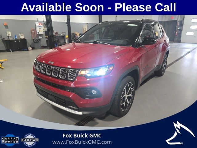 Red Hot Pearlcoat 2024 Jeep Compass SUV / Crossover Four-Wheel Drive 8-Speed Automatic