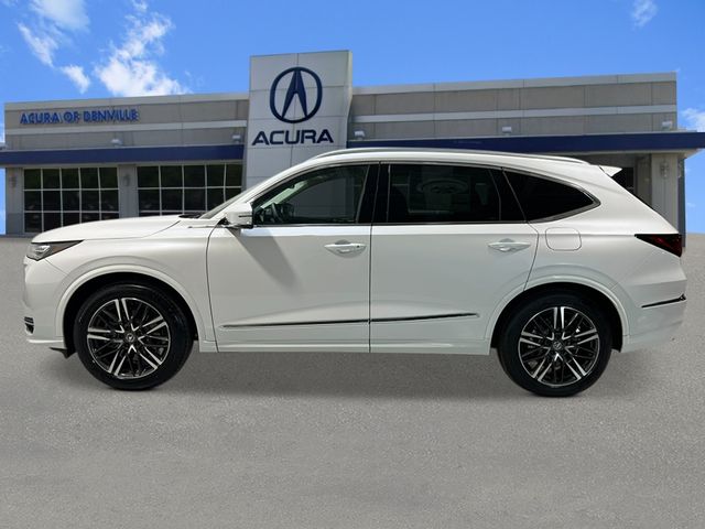 2026 Acura MDX Advance Package - Solar Silver Metallic exterior view 2
