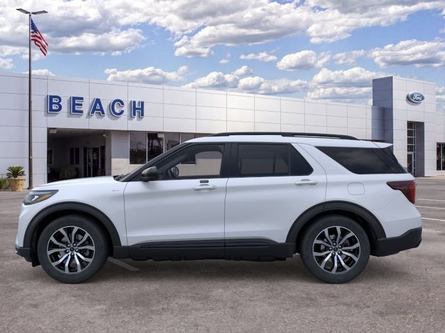 2026 Space White Metallic Ford Explorer ST-Line RWD SUV