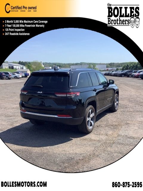 Diamond Black Crystal Pearlcoat 2024 Jeep Grand Cherokee 4xe 4WD SUV / Crossover Four-Wheel Drive 8-Speed Automatic