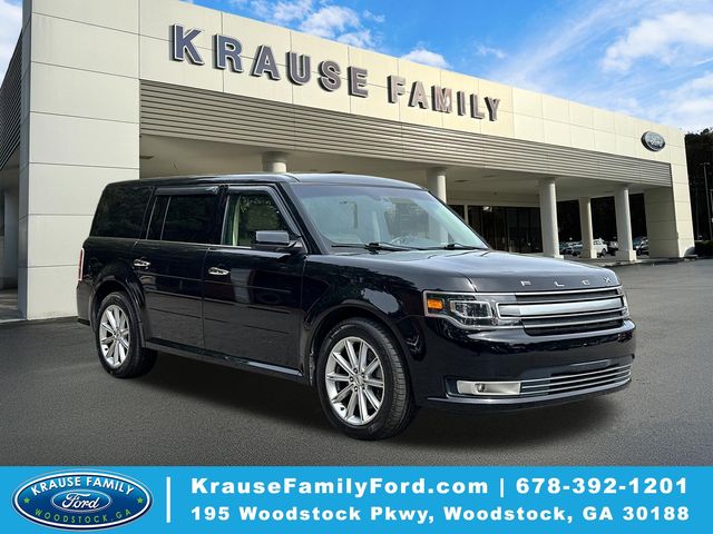Shadow Black 2018 Ford Flex Limited SUV / Crossover Front-Wheel Drive 6-Speed Automatic