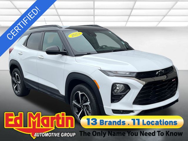 Summit White 2023 Chevrolet Trailblazer SUV / Crossover Four-Wheel Drive 9-Speed Automatic