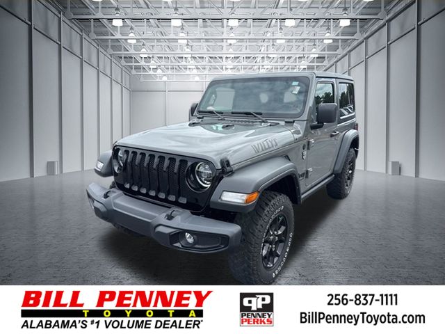 Gray Clearcoat 2021 Jeep Wrangler SUV / Crossover Four-Wheel Drive 8-Speed Automatic