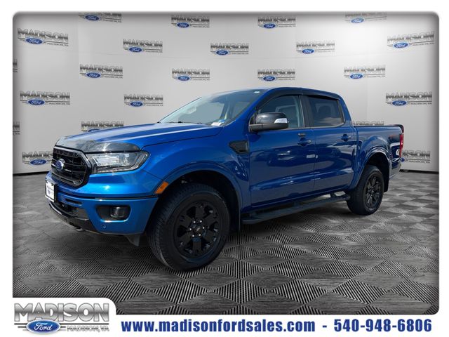 Lightning Blue Metallic 2019 Ford Ranger Pickup Truck Four-Wheel Drive Automatic