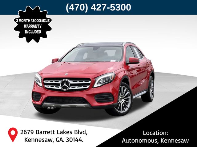 Jupiter Red 2019 Mercedes-Benz GLA SUV / Crossover All-Wheel Drive 7-Speed Automatic