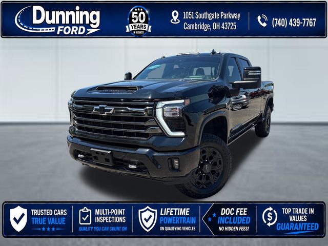 Black 2024 Chevrolet Silverado 3500HD Pickup Truck Four-Wheel Drive Automatic