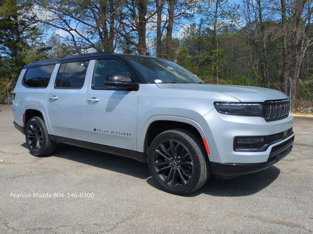 Silver Zynith 2024 Jeep Grand Wagoneer L Obsidian 4WD SUV / Crossover Four-Wheel Drive 8-Speed Automatic