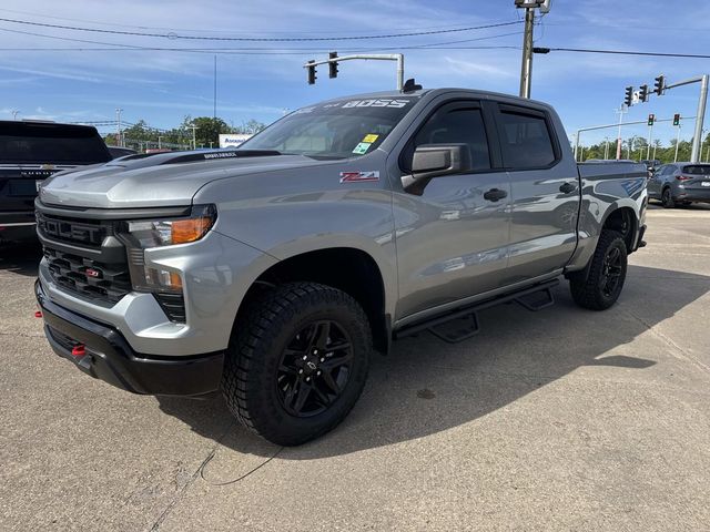 2025 Chevrolet Silverado 1500 Custom Trail Boss Gray at Ross Downing Chevrolet