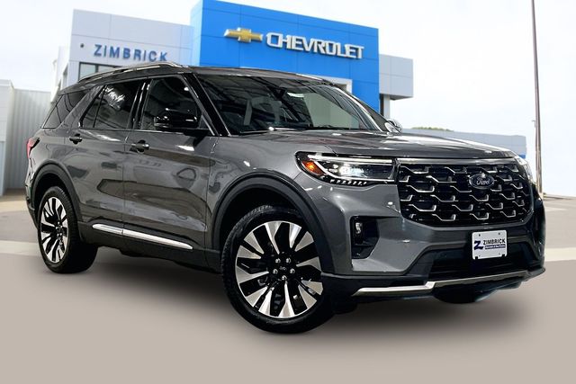 Gray Metallic 2025 Ford Explorer SUV / Crossover All-Wheel Drive Automatic
