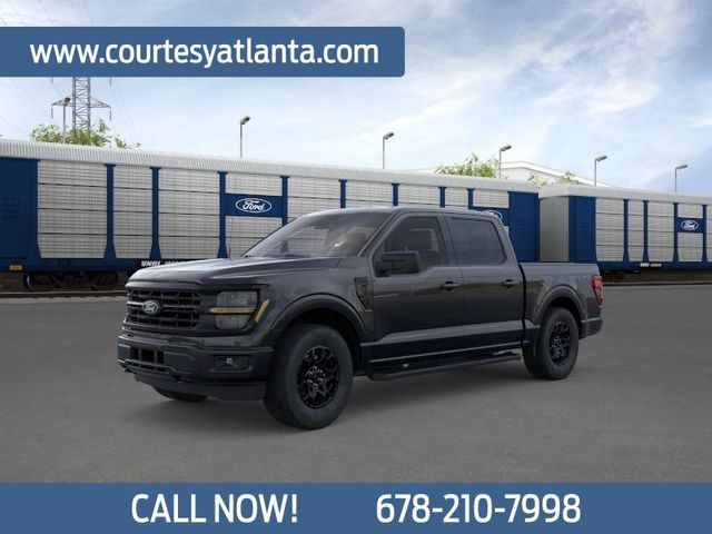 Agate Black Metallic 2026 Ford F-150 Pickup Truck Four-Wheel Drive Automatic