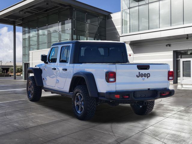 2023 Bright White Clearcoat Jeep Gladiator Rubicon 4X4 Truck