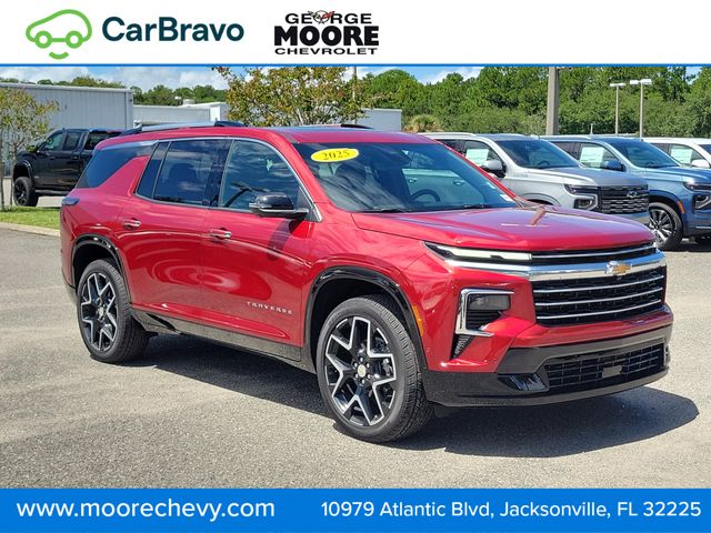 Radiant Red Tintcoat 2025 Chevrolet Traverse SUV / Crossover Front-Wheel Drive 8-Speed Automatic