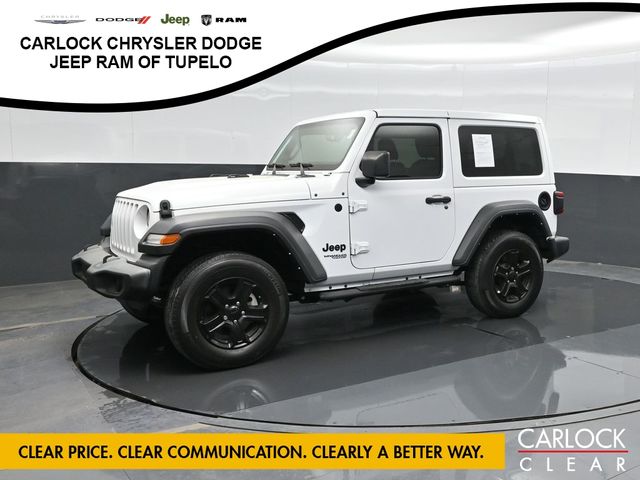 Bright White Clearcoat 2021 Jeep Wrangler Sport S 4WD SUV / Crossover Four-Wheel Drive 8-Speed Automatic