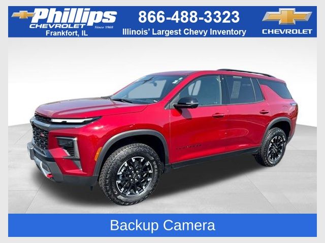 Radiant Red Tintcoat 2024 Chevrolet Traverse Z71 AWD SUV / Crossover Four-Wheel Drive 8-Speed Automatic
