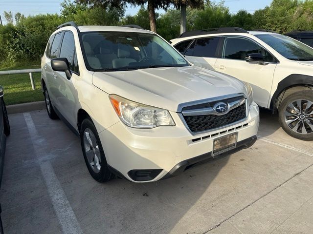 Satin White Pearl 2015 Subaru Forester SUV / Crossover All-Wheel Drive Continuously Variable Transmission