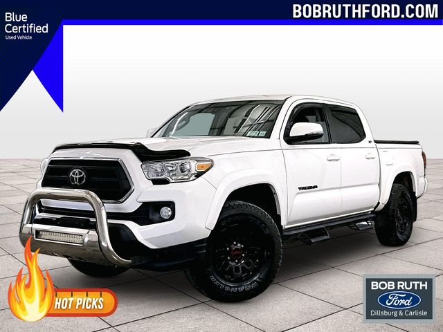2022 Toyota Tacoma SR5 White at South Hills CDJR