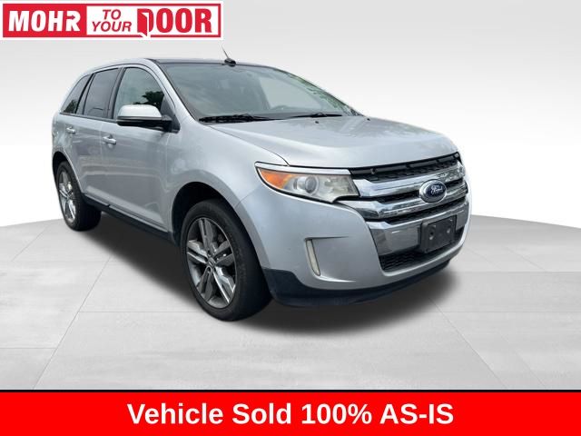 Silver 2012 Ford Edge SUV / Crossover All-Wheel Drive 6-Speed Automatic