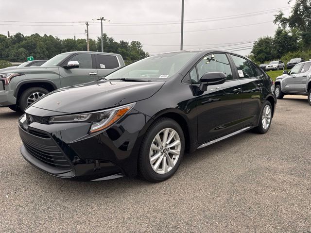 Black 2026 Toyota Corolla Sedan Front-Wheel Drive Continuously Variable Transmission