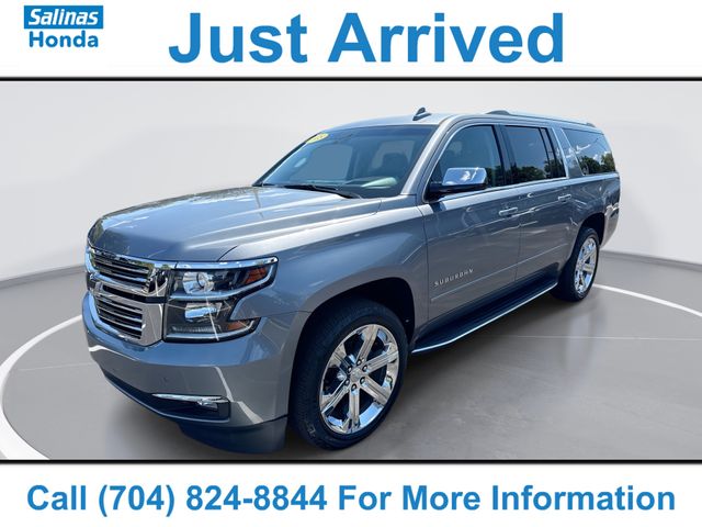 Gray (Satin Steel Metallic) 2018 Chevrolet Suburban SUV / Crossover Four-Wheel Drive 6-Speed Automatic Overdrive
