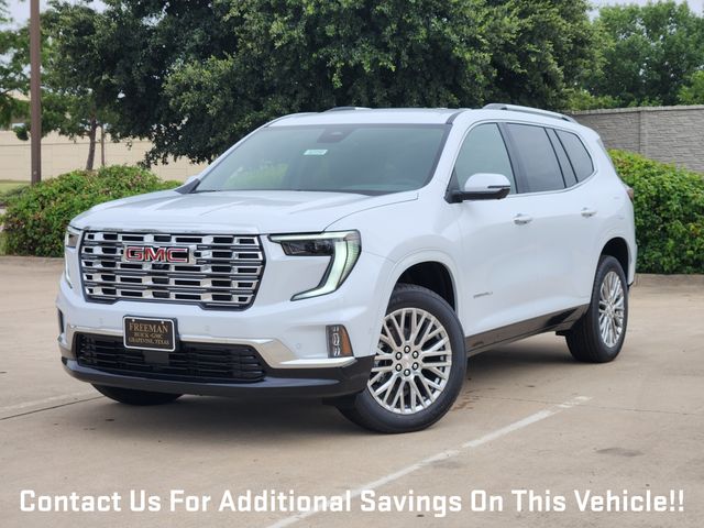 Glacier White Tricoat 2026 GMC Acadia SUV / Crossover Front-Wheel Drive 8-Speed Automatic