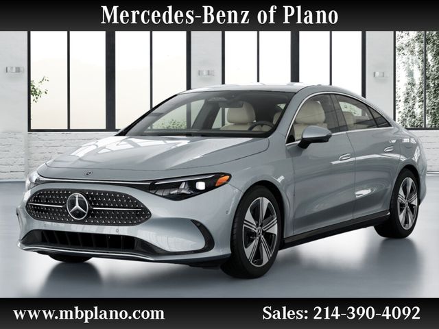 Cirrus Silver Metallic 2027 Mercedes-Benz CLA Sedan 8-Speed Manual