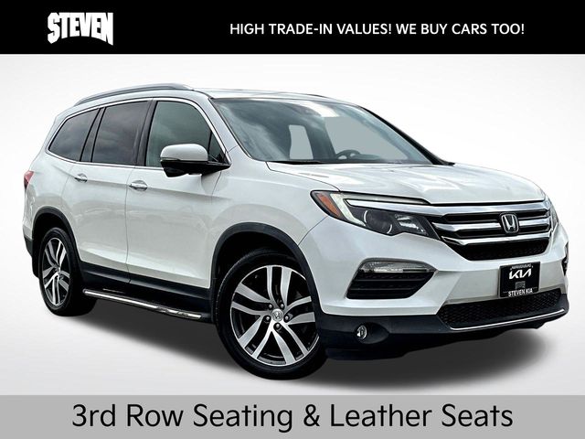 White Diamond Pearl 2018 Honda Pilot SUV / Crossover All-Wheel Drive 9-Speed Automatic