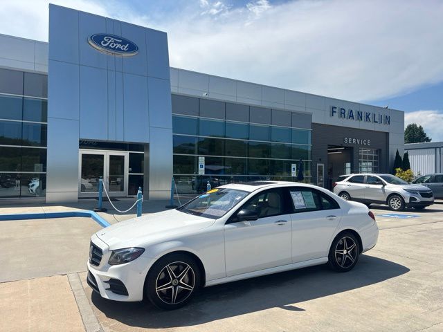 Polar White 2019 Mercedes-Benz E-Class Sedan All-Wheel Drive 9-Speed Automatic