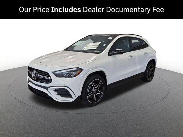 Polar White 2026 Mercedes-Benz GLA SUV / Crossover All-Wheel Drive 8-Speed Dual Clutch