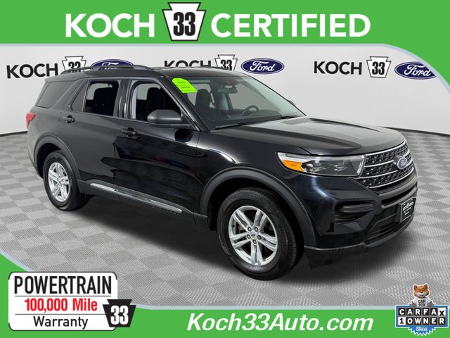 Black Metallic 2024 Ford Explorer SUV / Crossover All-Wheel Drive Automatic