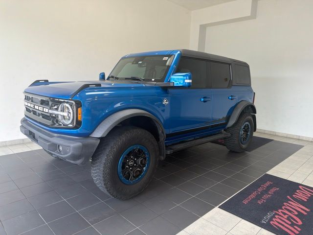 2021 Ford Bronco Outer Banks Blue at DeMontrond Mazda
