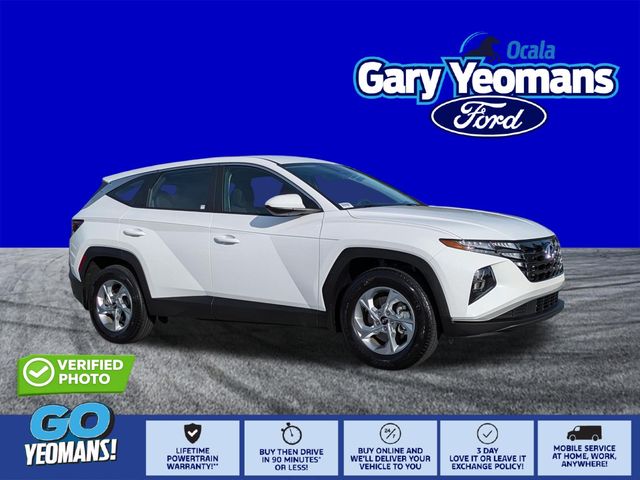 White Pearl 2023 Hyundai Tucson SUV / Crossover Front-Wheel Drive 8-Speed Automatic