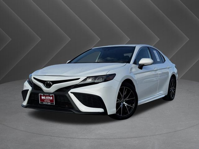 2024 Toyota Camry SE White at Classic Chevrolet Galveston