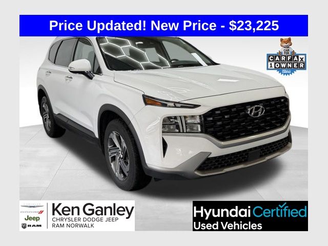 Serenity White Pearl 2023 Hyundai Santa Fe SUV / Crossover Front-Wheel Drive 8-Speed Automatic