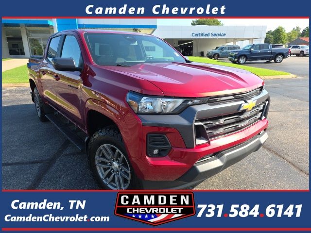 Radiant Red Tintcoat 2024 Chevrolet Colorado Pickup Truck Four-Wheel Drive 8-Speed Automatic