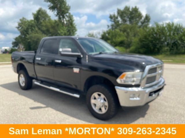 Brilliant Black Crystal Pearlcoat 2010 Dodge RAM 2500 Pickup Truck Four-Wheel Drive 6-Speed Automatic