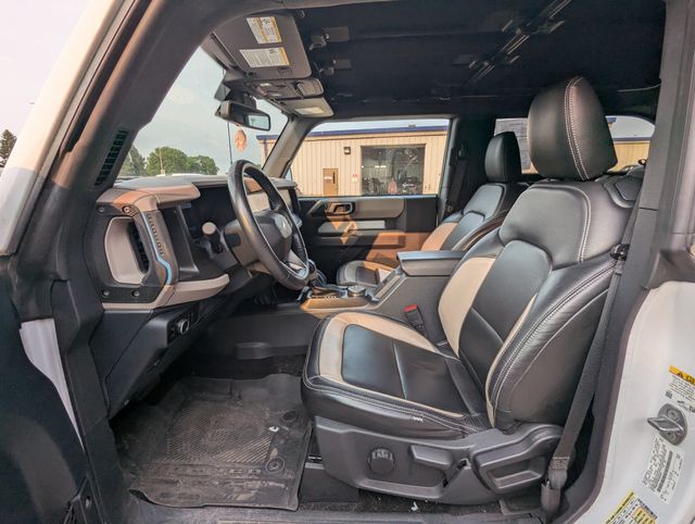 2023 Oxford White Ford Bronco Wildtrak 4X4 SUV
