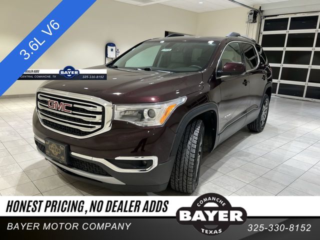 Black Cherry Metallic 2017 GMC Acadia SLT-1 FWD SUV / Crossover Front-Wheel Drive 6-Speed Automatic