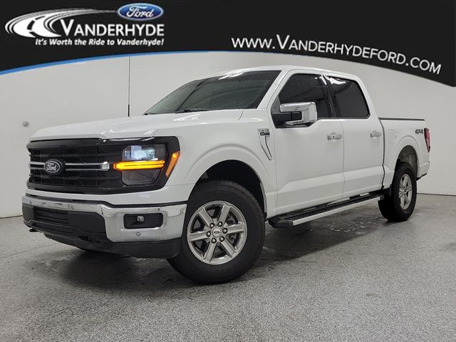 Oxford White 2024 Ford F-150 Pickup Truck Four-Wheel Drive Automatic