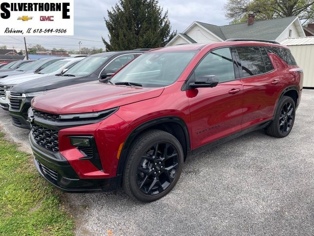 Radiant Red Tintcoat 2024 Chevrolet Traverse RS AWD SUV / Crossover Four-Wheel Drive 8-Speed Automatic