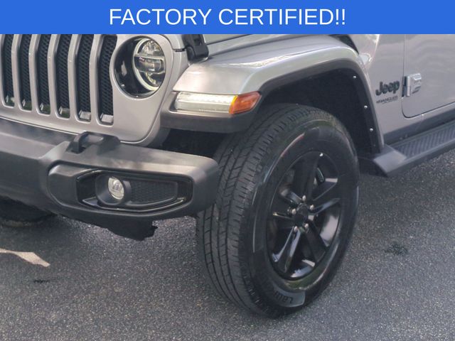 Used 2021 Silver Jeep Unlimited Sahara Altitude image 9